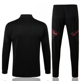 Manchester United Zwart Rode Trainings Sweatshirt Pak 2022-23